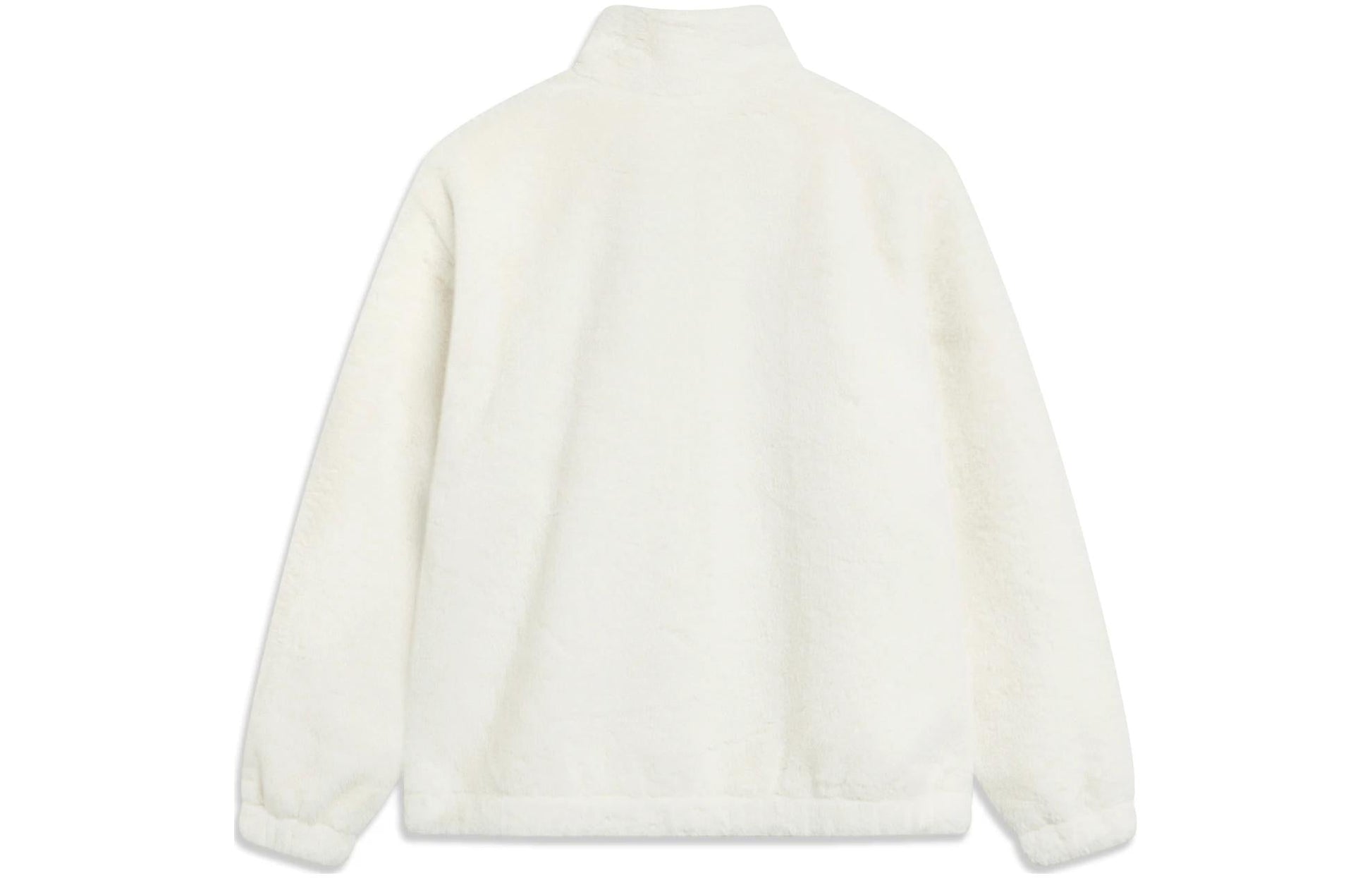 (WMNS) Li-Ning Floral Logo Faux Leather Jacket 'Cream White' AJDT544-3