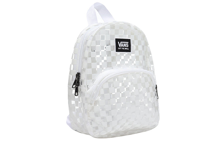 (WMNS) Vans Checkerboard Mini Backpack 'White' VN0A4DRQC13