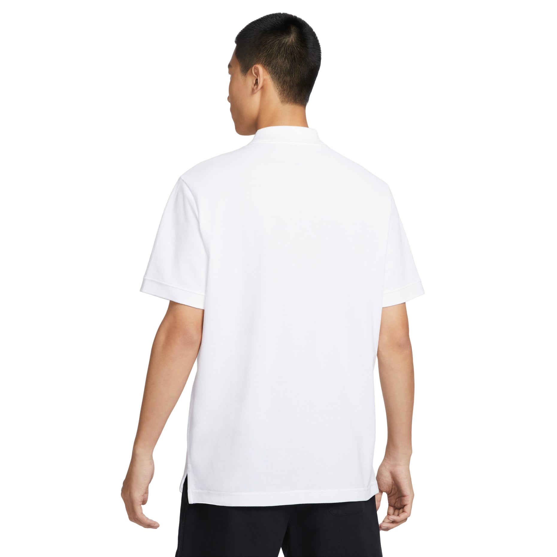 Nike Sportswear lapel Short Sleeve Polo Shirt White CJ4457-100