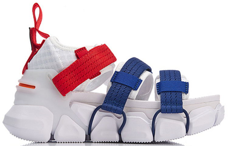 (WMNS) Li-Ning Mix 2 Platform Paris Fashion Week 'White Blue Red' AGLN252-1