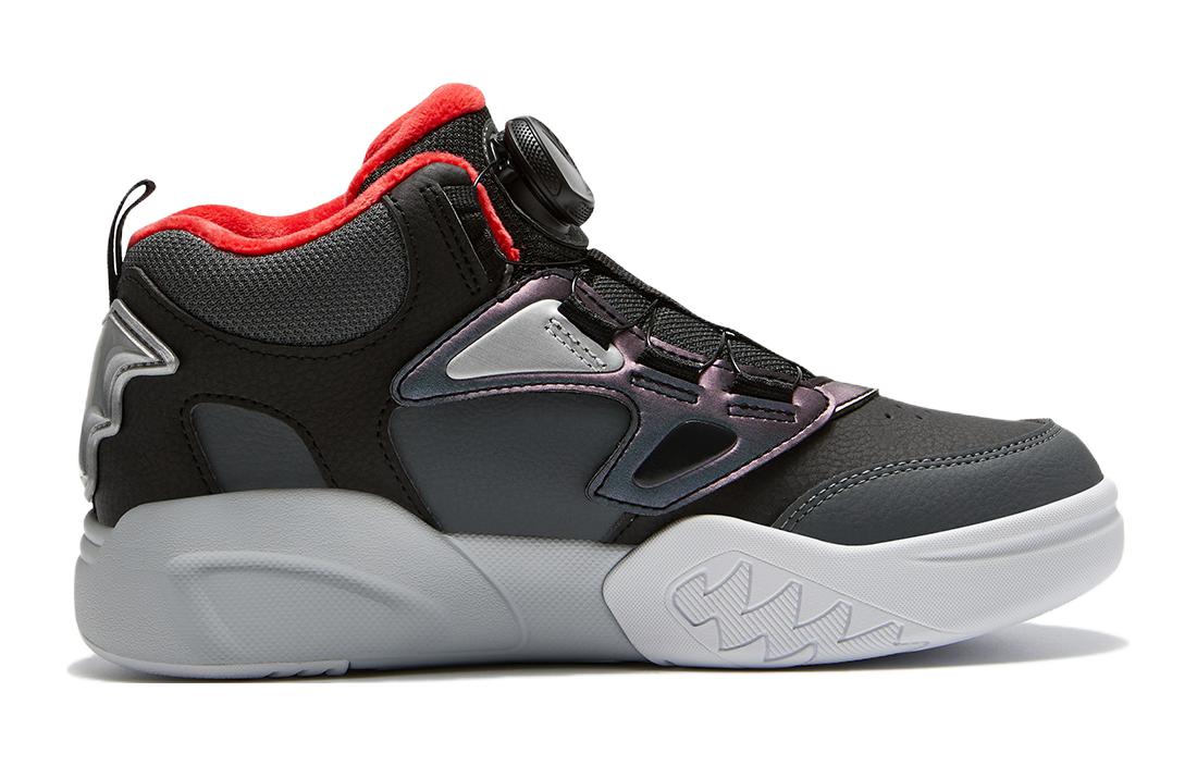 (GS) FILA FUSION Desperado Vintage Shoes 'Black Grey Red' K15B341308FBD