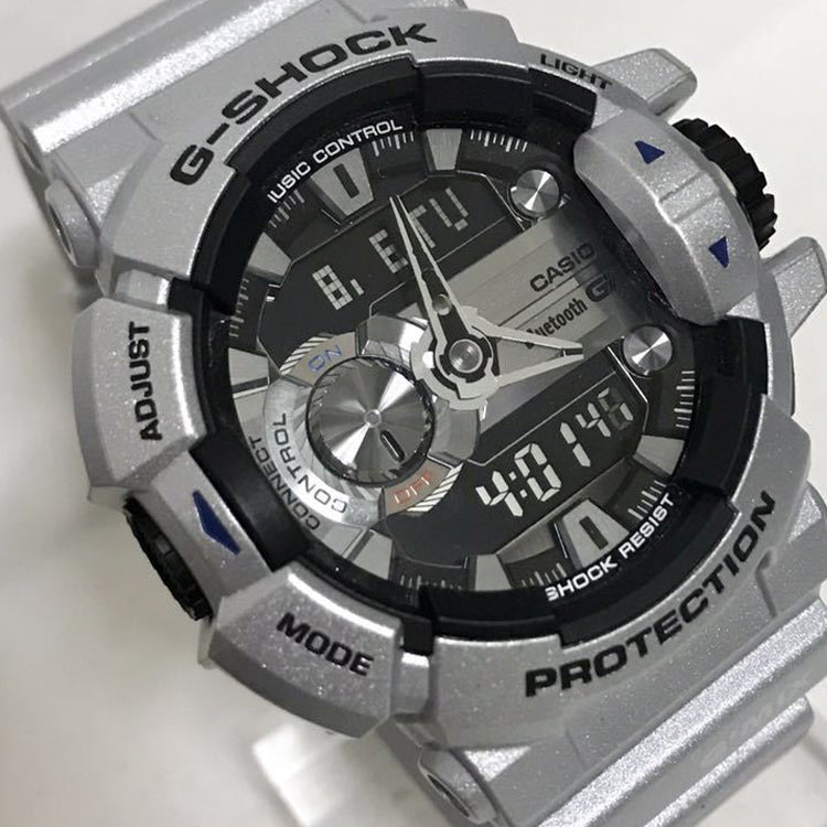 CASIO G-Shock Analog-Digital 'Grey' GBA-400-8B
