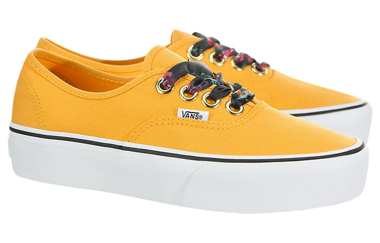 Vans Authentic Platform 'Yellow White' VN0A3AV8VL7