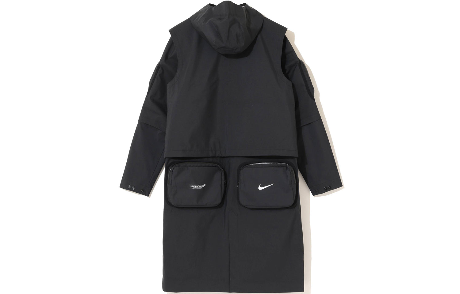 Nike Multifunction Detachable Waterproof Hooded Coat Asia Sizing 'Black' CZ4702-010