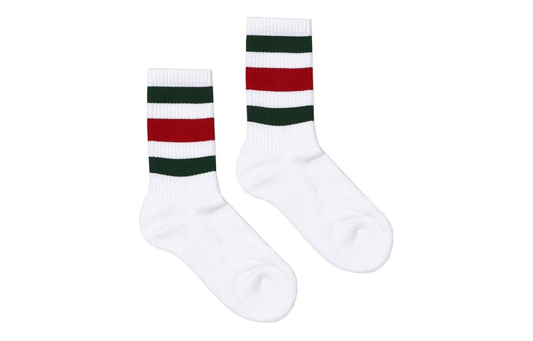 (WMNS) Gucci Stretch cotton socks with Web 'White' 452817-3G610-9066