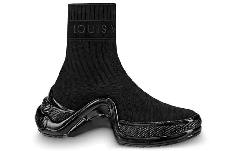 (WMNS) LOUIS VUITTON Archlight High-Top Sneakers Black 1A52LL
