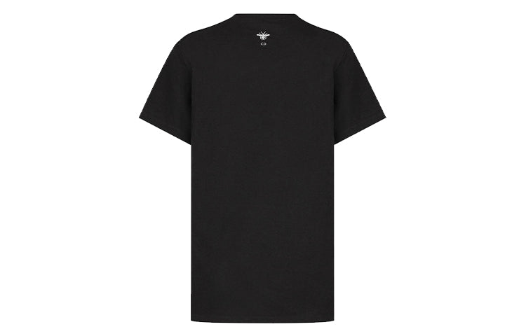 DIOR Loose Round Neck Short Sleeve Black 843T03TC428-X9000