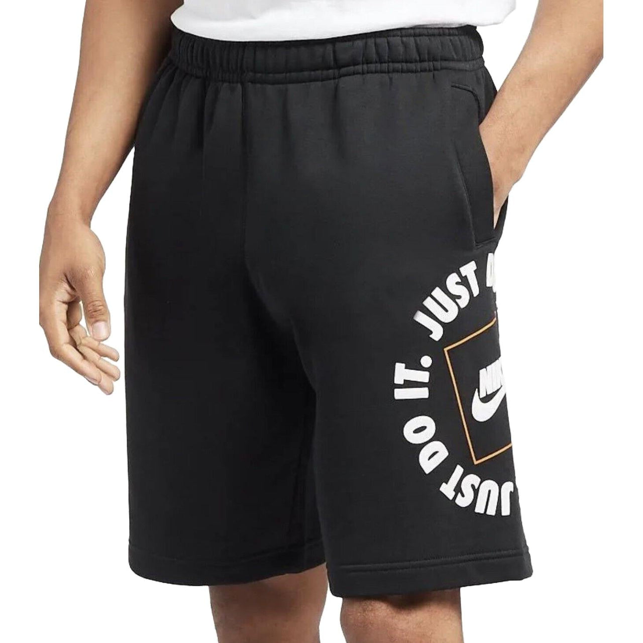 Nike Sportswear Just Do It Fleece Shorts 'Black' DA0182-010