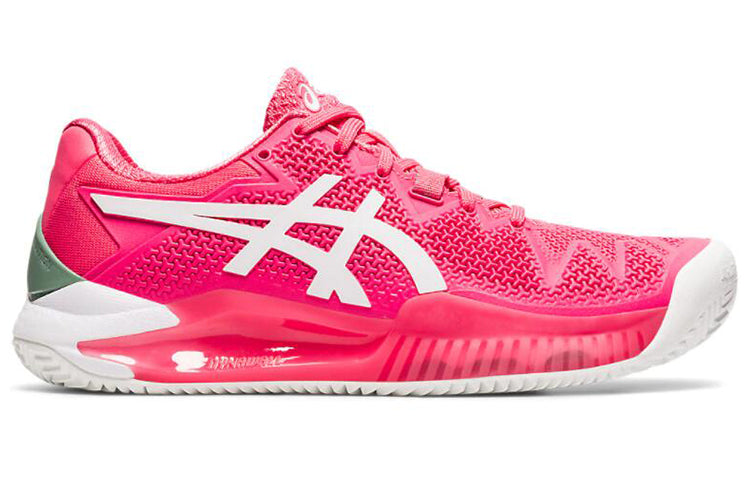 (WMNS) ASICS Gel Resolution 8 Clay 'Pink Cameo White' 1042A070-702