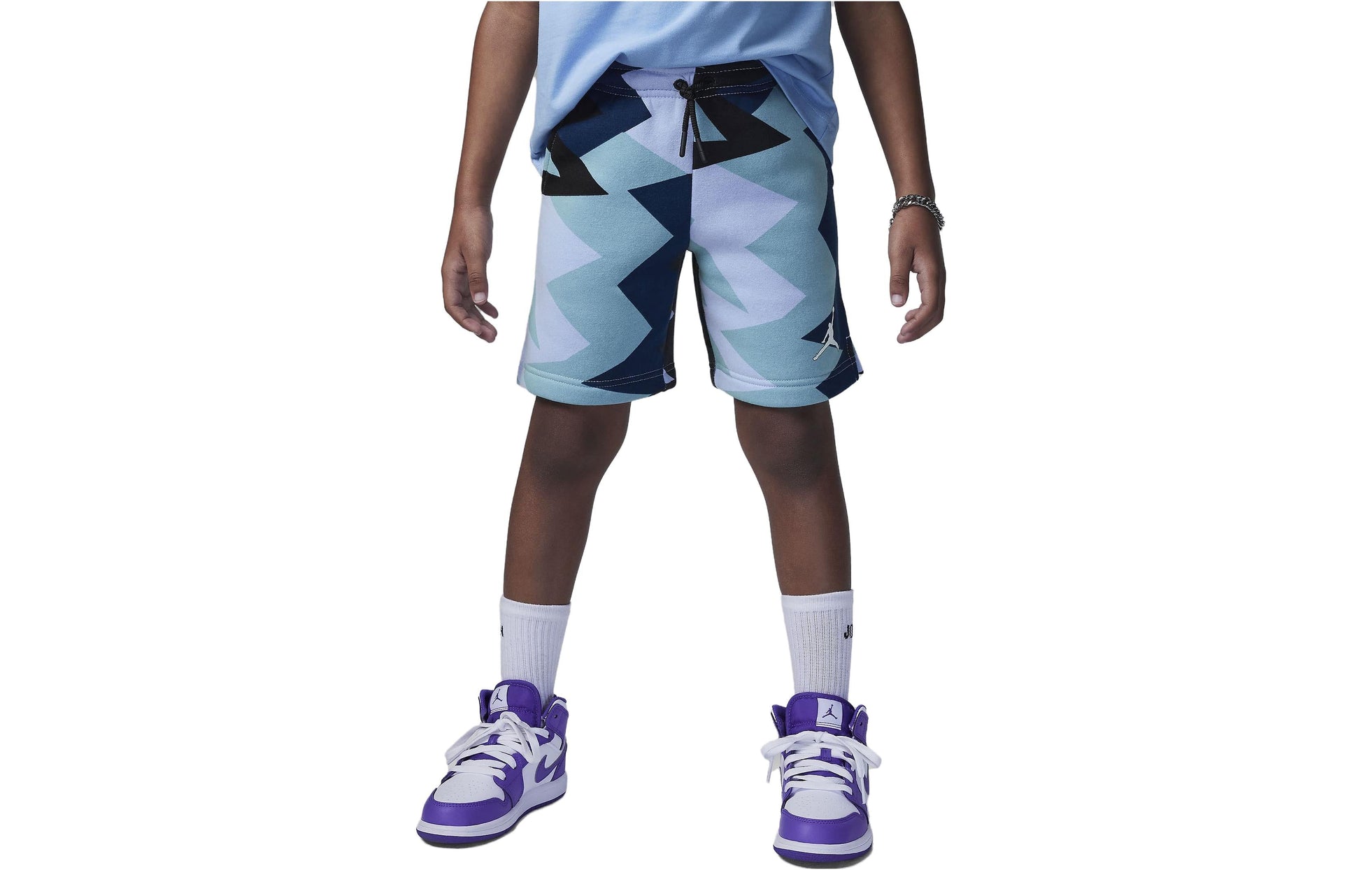 (PS) Air Jordan MJ Flight MVP Printed Shorts 'Blue' 85C504-U8G