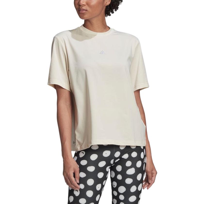(WMNS) adidas You For You T-Shirt Asia Sizing 'White' HB1531