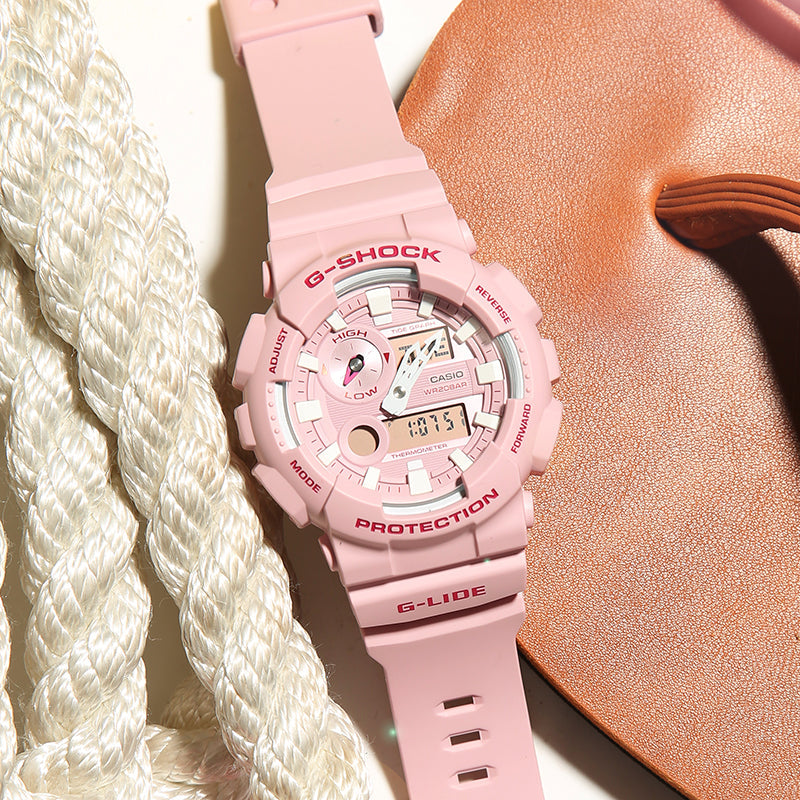 CASIO G-Shock Analog-Digital 'Pink' GAX-100CSA-4A