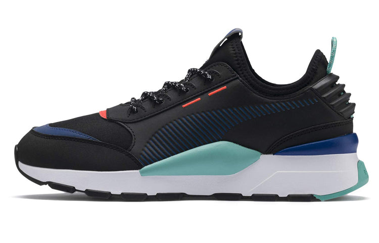PUMA Rs-0 Trail Low Top Running Shoes Black/Blue 371829-03