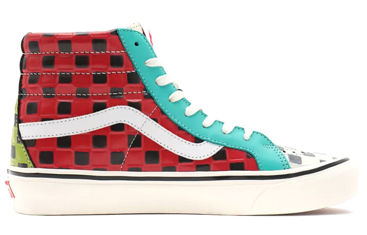 Vans SK8-HI 38 DX 'Anaheim Factory - Multi-Color Checkerboard' VN0A38GF9ID