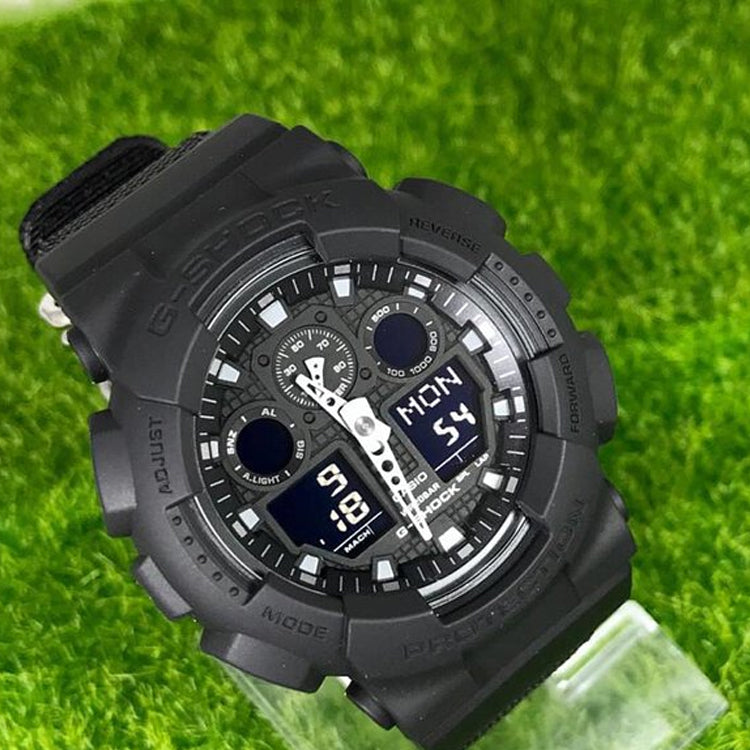 CASIO G-Shock Analog-Digital 'Black' GA-100BBN-1APR