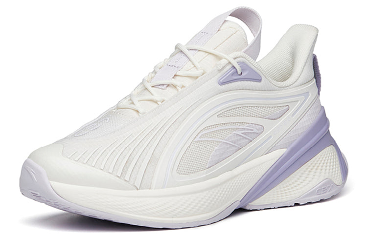 (WMNS) ANTA Running Low 'White Purple' 122145537R-9