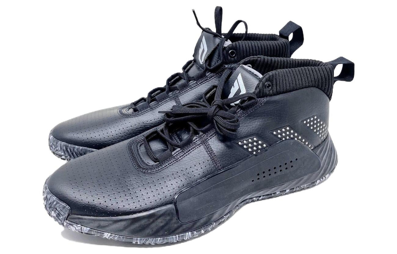 adidas Dame 5 Lillard Basketball Shoes 'Team Black' EE5425