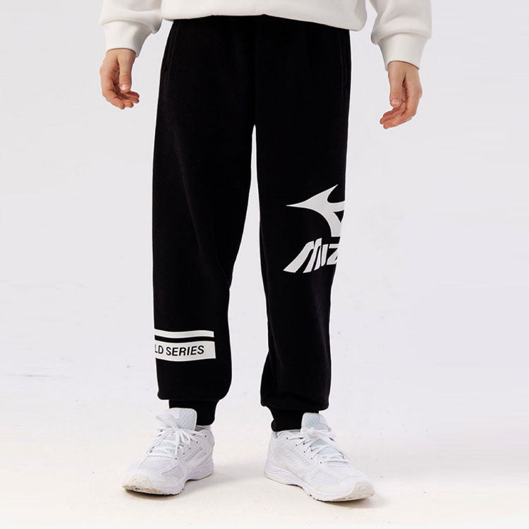 (GS) Mizuno Graphic Sweat Pants 'Black' KZ23430061