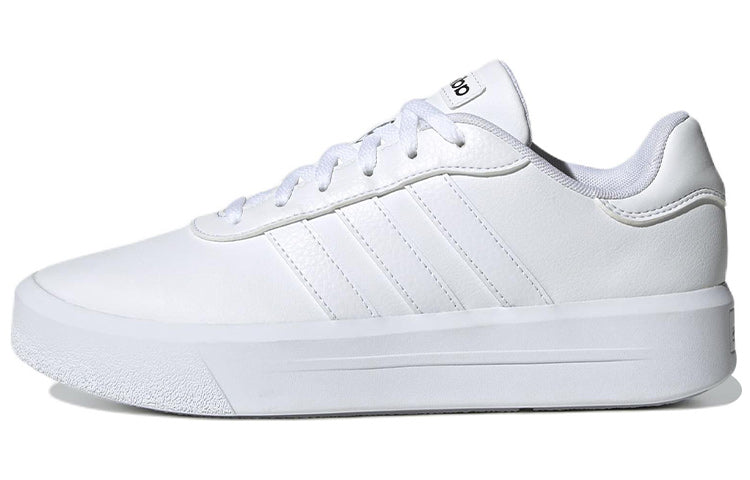 (WMNS) adidas Court Platform 'White' GV9000