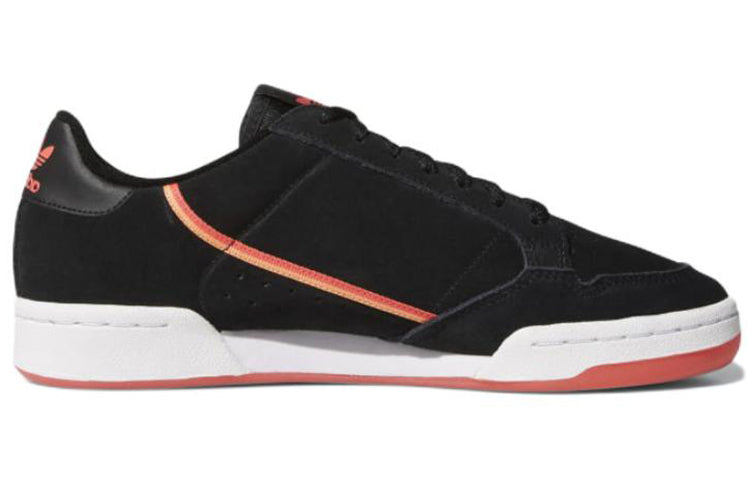 adidas Continental 80 Suede 'Black Orange' EE4178