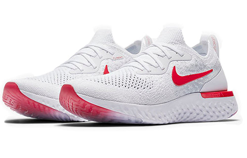 (GS) Nike Epic React Flyknit 'White University Red' 943311-106