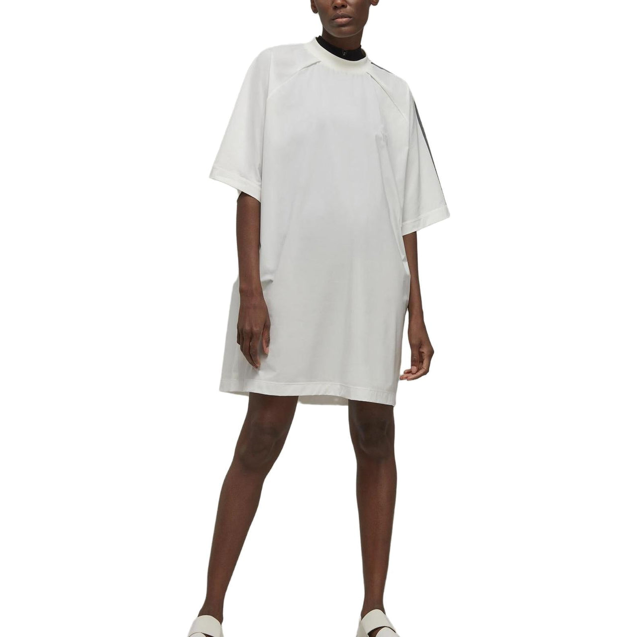 (WMNS) adidas Y-3 3-Stripes T-shirt Dress Asia Sizing 'Off White Black' IA1428