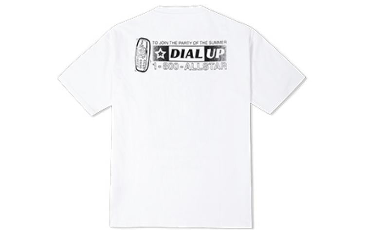 Converse Nonstop Joy Graphic T-Shirt Asia Sizing 'White' 10023464-A01