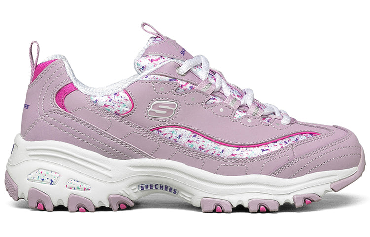 (WMNS) Skechers D'Lites Dad Shoes Red 149236-LVHP