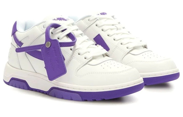 (WMNS) Off-White Out Of Office Low-Top Sneaker 'Purple White' OWIA259F22LEA0010135
