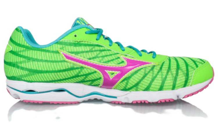 Mizuno Wave Hitogami 4 Lightweight Green Pink J1GD178065