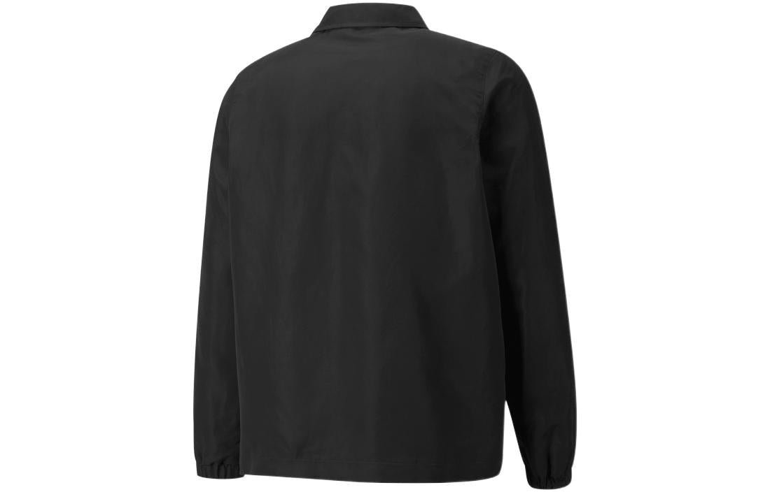 PUMA Classics Retro Casual Coach Jacket Black 534367-01