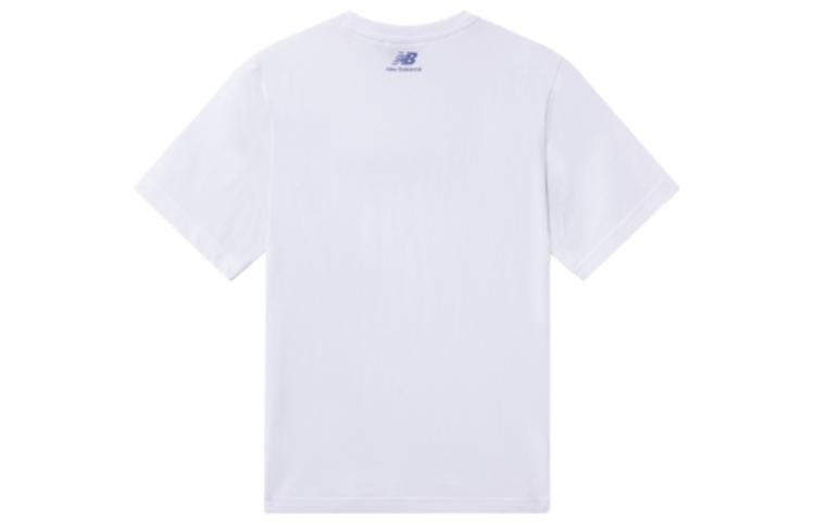 New Balance Logo Tee Asia Sizing 'White Black' 5EC26013-WT