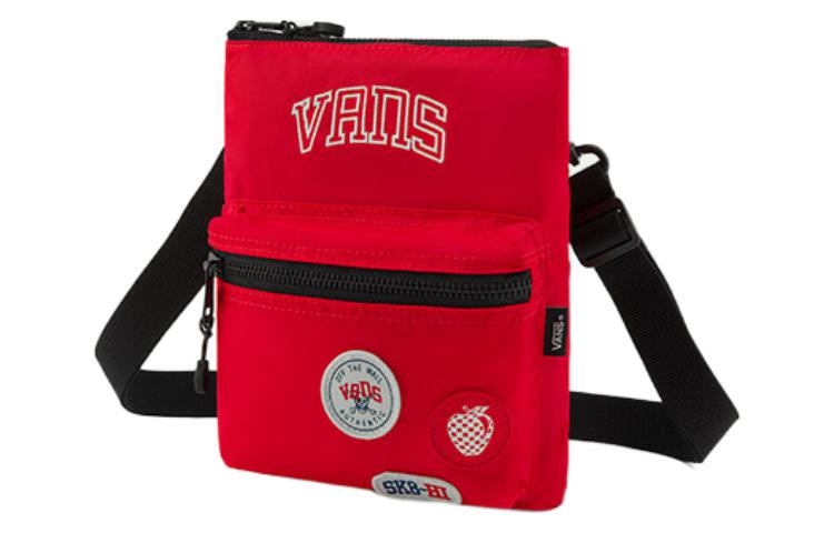 Vans Logo Crossbody Bag 'Red Black' VN0A54KG4PV