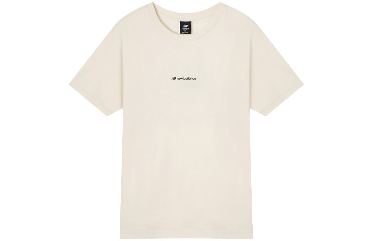 New Balance Safari T-Shirt Asia Sizing 'Cream White' AMT12356-PLW