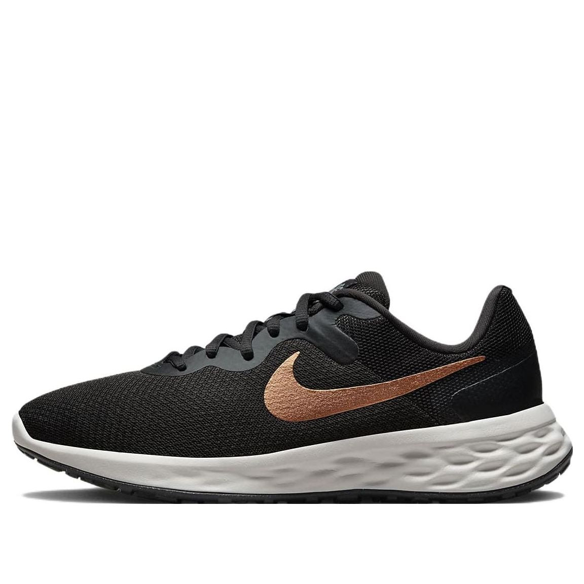 (WMNS) Nike Revolution 6 Next Nature Wide 'Black Metallic Copper' DC9001-009