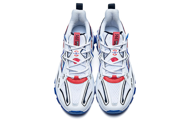 361 Degrees x SD Gundam Dad Shoes 'White Blue' 672036769F-1