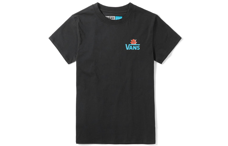 (WMNS) Vans Funny Pattern Printing Short Sleeve Black VN0A3ZP3BLK