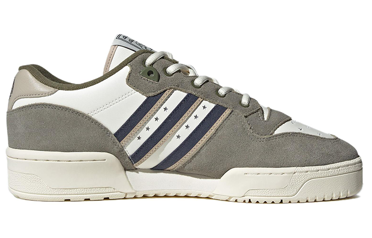 adidas Rivalry Low 'Core White Grey Green' IG3849