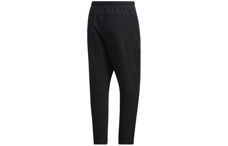 adidas Casual Training Sports Knit Long Pants Black GF4009