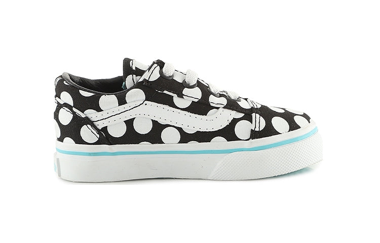 Vans Old Skool Zip Toddler 'Polka Dots - Black' VN0A38EFMMX