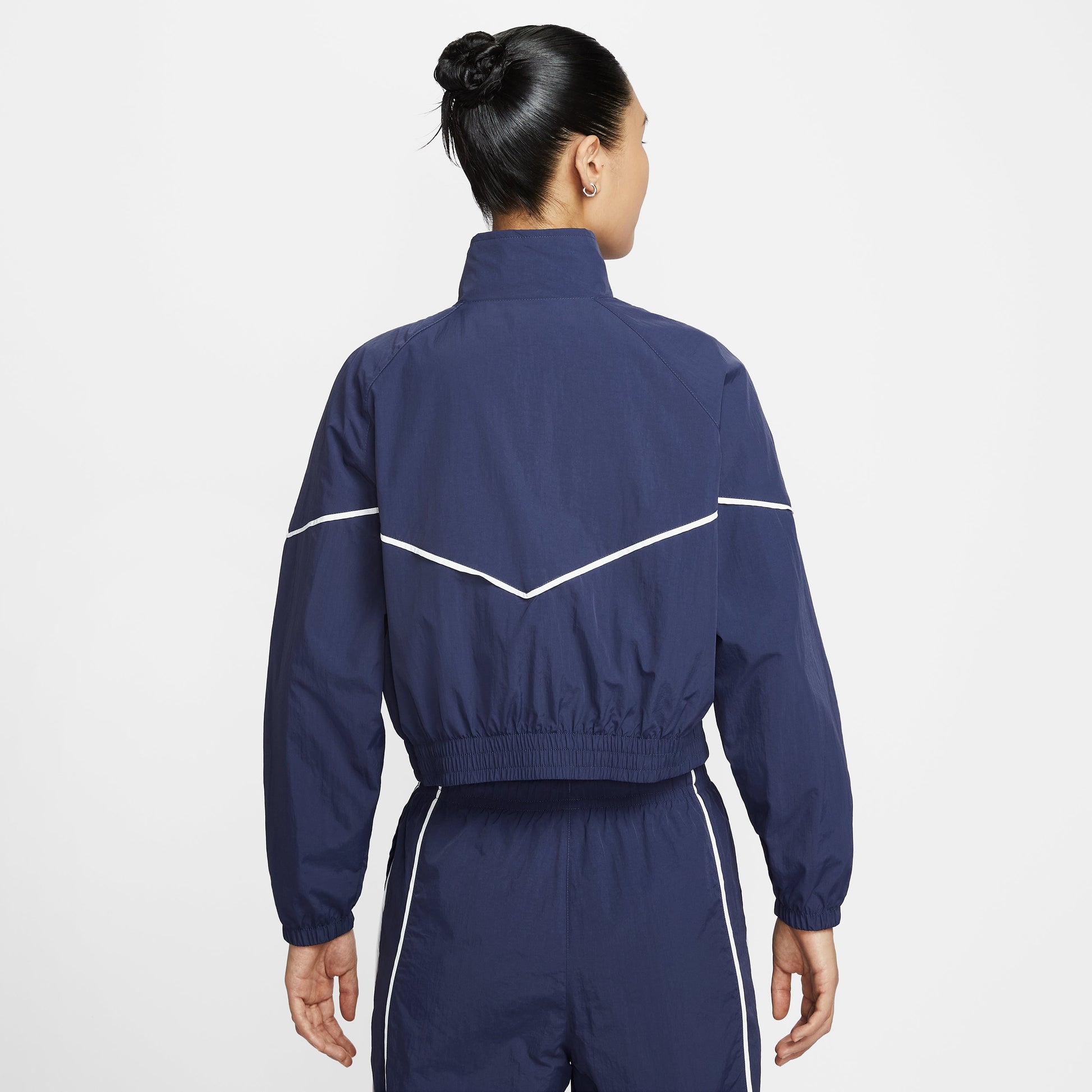 (WMNS) Nike Windrunner Oversized Woven Jacket 'Midnight Navy Sail' IM8028-410