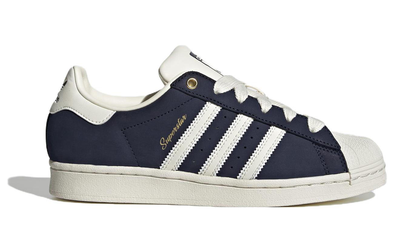 (WMNS) adidas Superstar 'Night Indigo Gold Script' IF7673