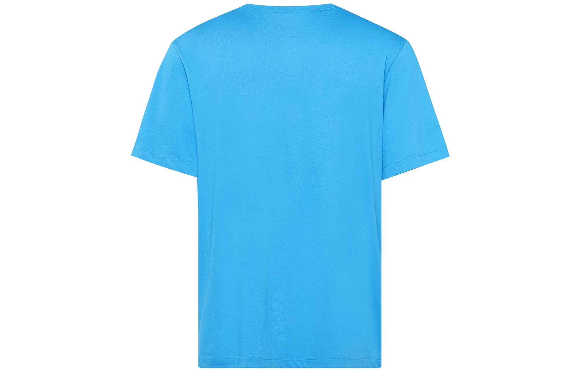 Air Jordan Hangtime Photo Printing Short Sleeve Blue AQ3709-433