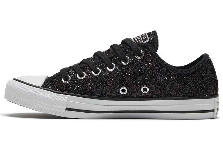 (WMNS) Converse Chuck Taylor All Star Low 'Glitter Shine - Black' 569405C