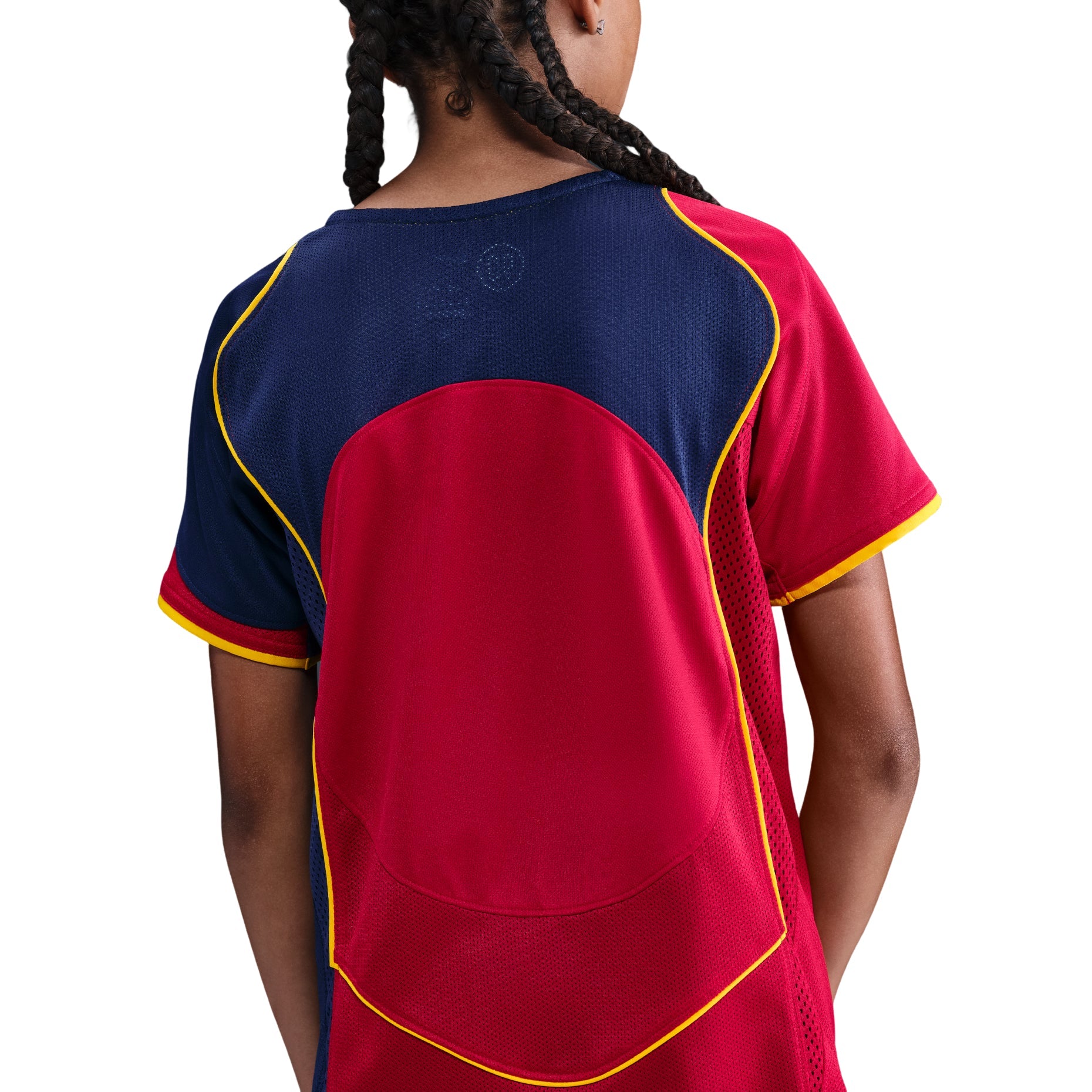 (GS) Nike Total 90 Dri-FIT Soccer Jersey 'Gym Red Navy' II9781-687