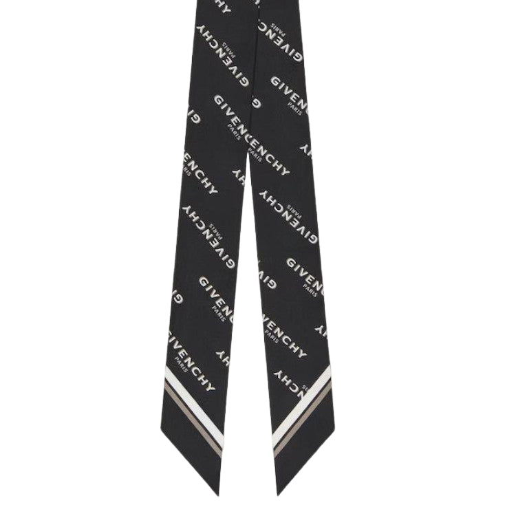 (WMNS) Givenchy SS26 GIVENCHY Shadow Bicolor Bandeau in Silk 'Black' BG00P3G002-001