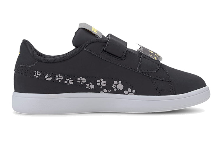 (PS) PUMA Smash V2 Animals Casual Shoes Black/White 373185-03
