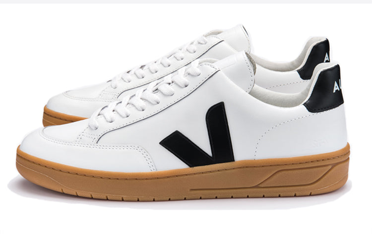 Veja V-12 Leather 'White Black Natural' XD021816