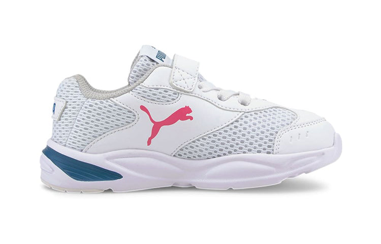 (PS) PUMA 90s Runner Mesh Ac White/Pink/Blue 372927-06