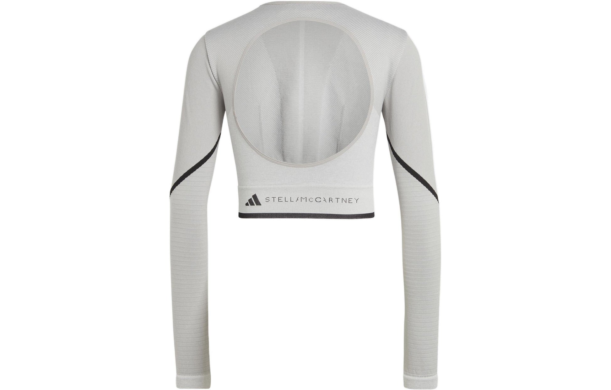 (WMNS) adidas by Stella McCartney TrueStrength Long Sleeve Top 'Grey' HR4511